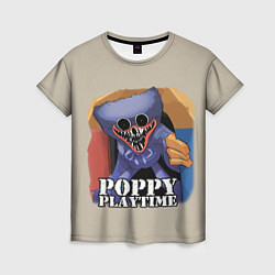 Футболка женская Poppy Playtime, цвет: 3D-принт