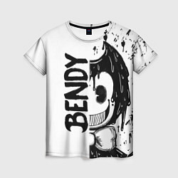 Футболка женская BENDY - БЕНДИ БРЫЗГИ КРАСКИ, цвет: 3D-принт