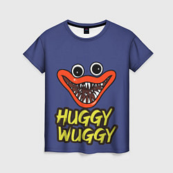 Футболка женская Huggy Wuggy: Smile, цвет: 3D-принт