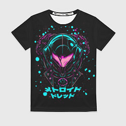 Женская футболка Metroid Dread Метроид
