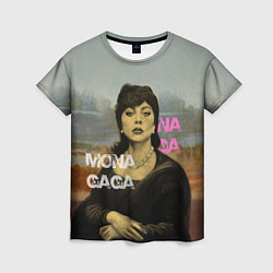 Женская футболка Mona Gaga