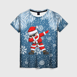 Футболка женская DAB SANTA WINTER, цвет: 3D-принт