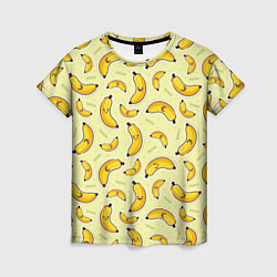 Футболка женская Банановый Бум, цвет: 3D-принт