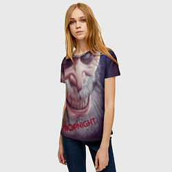 Футболка женская Propnight Horror Game, цвет: 3D-принт — фото 2
