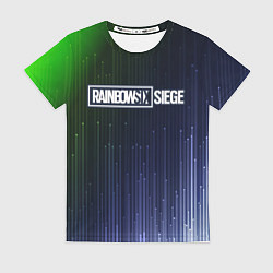 Футболка женская RAINBOW SIX SIEGE Абстракция, цвет: 3D-принт