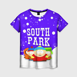 Футболка женская SOUTH PARK ЮЖНЫЙ ПАРК, цвет: 3D-принт
