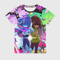 Футболка женская Deltarune - Легенда о Руне Дельта, цвет: 3D-принт