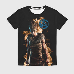 Футболка женская Hellblade Senua, цвет: 3D-принт