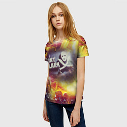 Футболка женская Point Blank Black Fire, цвет: 3D-принт — фото 2