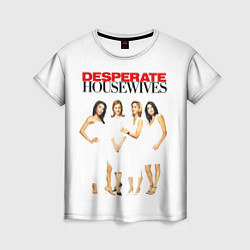 Женская футболка Desperate Housewives белые платья