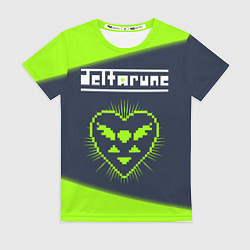 Футболка женская DELTARUNE - Графика, цвет: 3D-принт