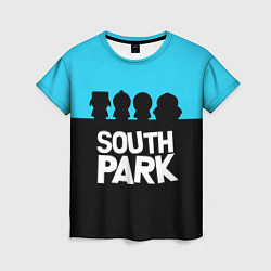 Футболка женская Южный парк персонажи South Park, цвет: 3D-принт