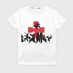 Футболка женская 8-я бригада, цвет: 3D-принт