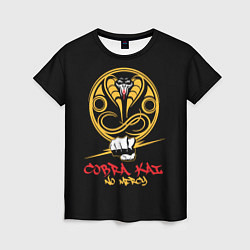 Женская футболка Cobra Kai no mercy
