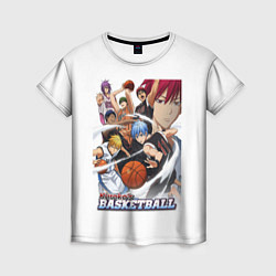 Футболка женская Kurokos Basketball 1, цвет: 3D-принт