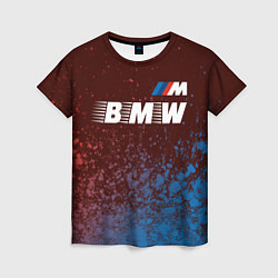 Женская футболка БМВ BMW - Краски