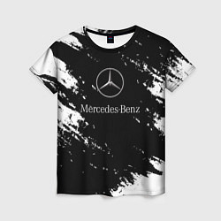 Футболка женская Mercedes-Benz Авто, цвет: 3D-принт