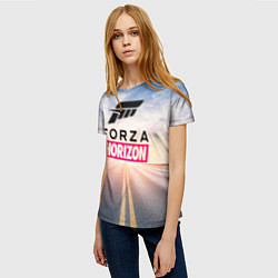 Футболка женская Forza Horizon 5 Форза Хорайзен, цвет: 3D-принт — фото 2