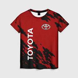 Футболка женская Toyota - Летучие мыши, цвет: 3D-принт