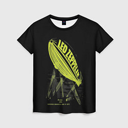 Женская футболка Led Zeppelin Лед Зеппелин
