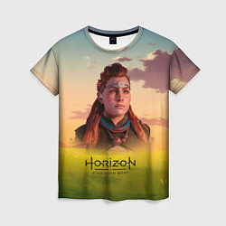 Футболка женская Horizon Forbidden West Aloy, цвет: 3D-принт