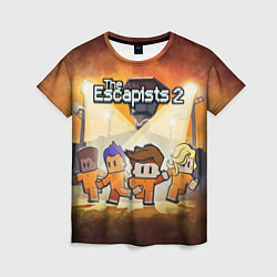 Футболка женская The Escapists 2, цвет: 3D-принт