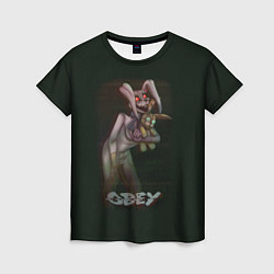 Женская футболка Five Nights at Freddys кролик