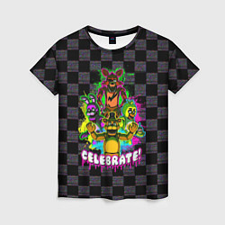 Женская футболка Five Nights at Freddys - FNAF