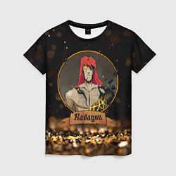 Футболка женская Elden Ring Radagon Радагон, цвет: 3D-принт