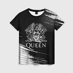 Женская футболка Queen герб квин