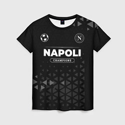 Футболка женская Napoli Форма Champions, цвет: 3D-принт