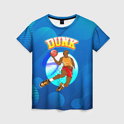 Женская футболка Dunk баскетболист
