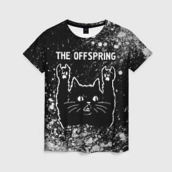 Футболка женская The Offspring Rock Cat, цвет: 3D-принт