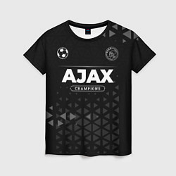 Футболка женская Ajax Champions Uniform, цвет: 3D-принт