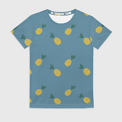 Футболка женская Pineapplы, цвет: 3D-принт