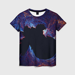 Женская футболка Ледяной Коралловый Риф