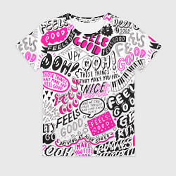 Женская футболка THOSE THINGS THAT MAKE YOU FEEL