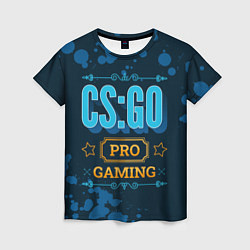 Футболка женская Игра CS:GO: PRO Gaming, цвет: 3D-принт