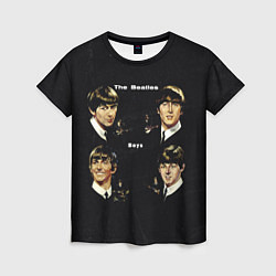 Футболка женская The Beatles Boys, цвет: 3D-принт