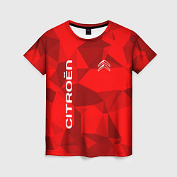 Футболка женская Citroёn - logo, цвет: 3D-принт