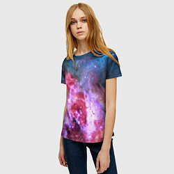 Футболка женская Астрономия - вселенная, цвет: 3D-принт — фото 2