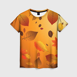 Футболка женская Осенний тёплый ветер, цвет: 3D-принт