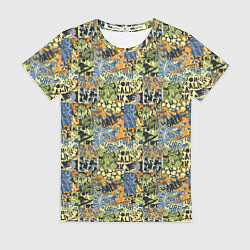 Женская футболка Серфинг и волны