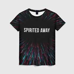 Женская футболка Spirited Away infinity