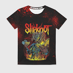 Футболка женская Slipknot Monster, цвет: 3D-принт