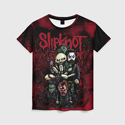 Футболка женская Slipknot art, цвет: 3D-принт