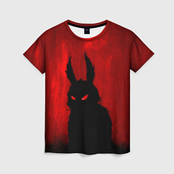 Футболка женская Evil Rabbit, цвет: 3D-принт