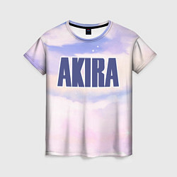 Футболка женская Akira sky clouds, цвет: 3D-принт