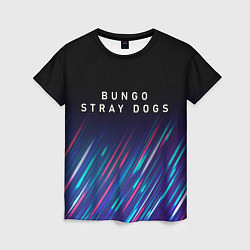 Футболка женская Bungo Stray Dogs stream, цвет: 3D-принт