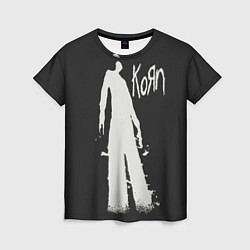 Футболка женская Korn print, цвет: 3D-принт